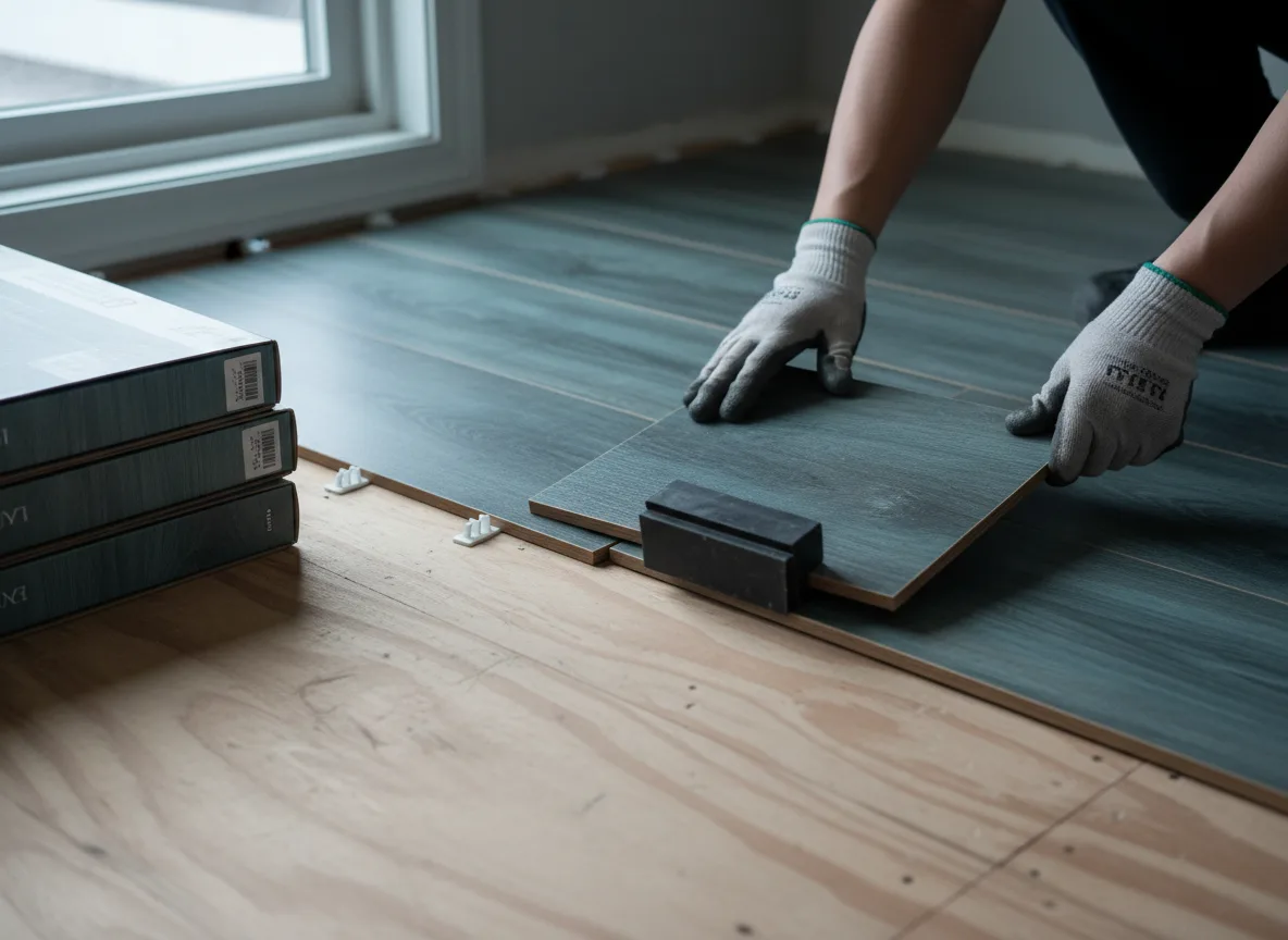 Luxury Vinyl Plank Installation company in Hansboro, ND